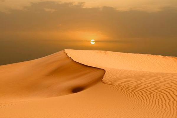 Agadir sunset desert sand dunes