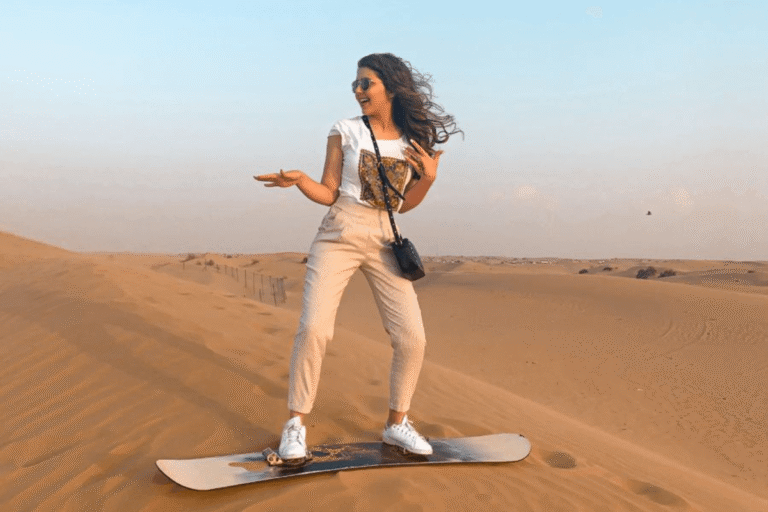 Sandboarding in Imsouane